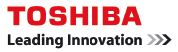 logo toshiba leading innovation - nos partenaires